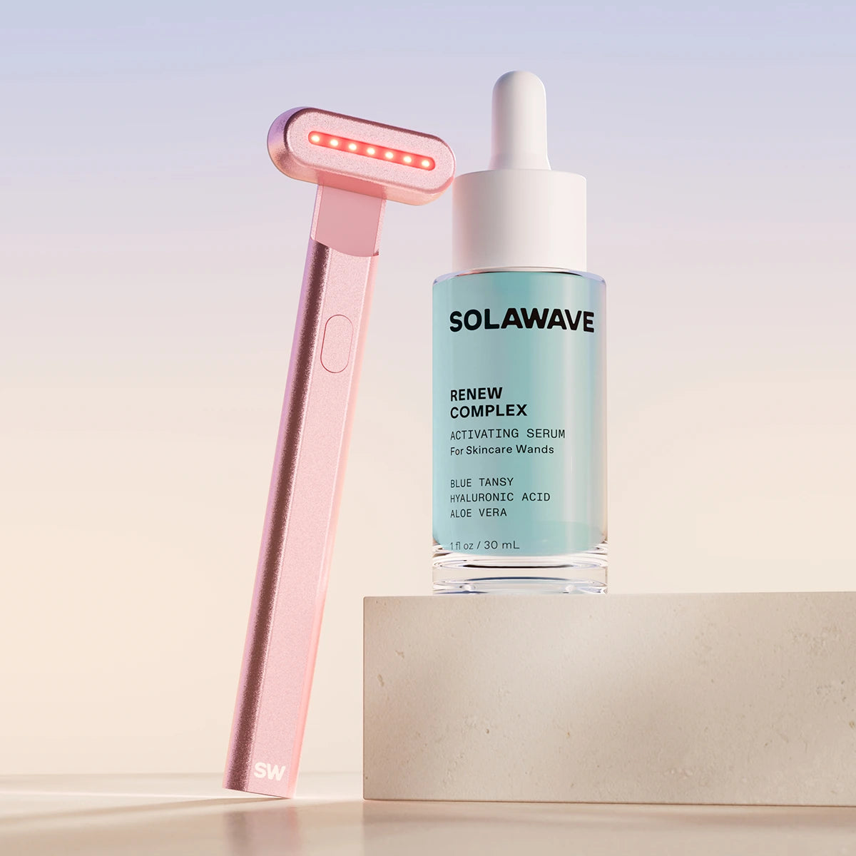 New! Sealed Solawave with deals serum