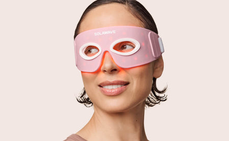 solawave red light therapy eye mask