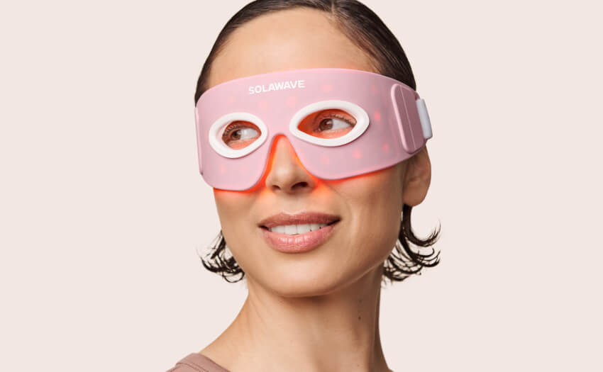 solawave red light eye mask