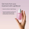 Neck & Chest LED Mask w/ LightBoost Serum Kit - Rose Image 7