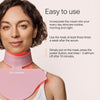 Neck & Chest LED Mask w/ LightBoost Serum Kit - Rose Image 11