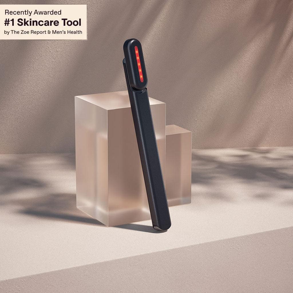 An image of the Solawave red light therapy wand device